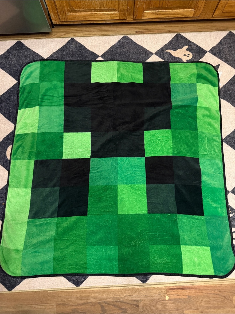 Minecraft Kids Throw Blanket